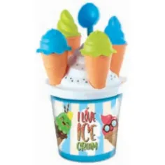 Hrací set s vedrom na zmrzlinu - Mondo Toys obrázok 1