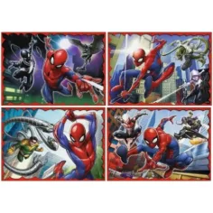 Hrdinský Spidermna 4v1 puzzle 70-54-48-35dielne - Trefl obrázok 2