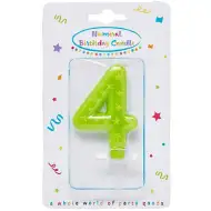 Hviezdicová sviečka číslo 4