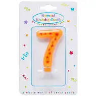 Hviezdicová sviečka číslo 7