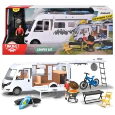 Hymer Camping Van obytný automobil s príslušenstvom 30cm - Dickie Toys obrázok 6