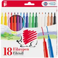 ICO: 18 dielny set farebných popisovačov 300