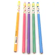 ICO: BENSIA Bodkovaná grafitová ceruzka s gumou 1ks