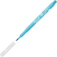 ICO: Fixka štetcová - tyrkysová (brush pen)
