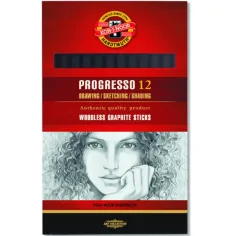 ICO: Progresso grafitová ceruzka 8911/8B 12ks Koh-I-Noor
