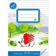 ICO: JEŽKO pripravený linajkový zošit pre 4. ročník A/5 21-32