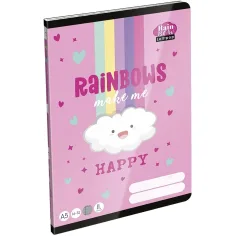 ICO: Lizzysuli Lollipop Rainbow 2. ročník linkový zošit A/5 16-32
