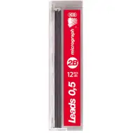 ICO: Grafitová tuha Micrograph, 2B, 0,5mm