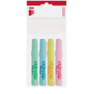 ICO: Videotip pastelové zvýrazňovače 4ks/set