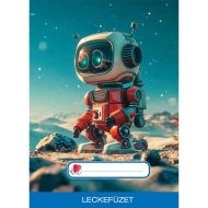 ICO: Zošit s motívom ježka-robota, formát A5