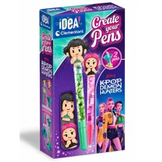 Idea Art Mini: K-Pop Demon Hunters súprava na výrobu pier Zoey a Mira - Clementoni