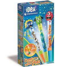 Idea! Sada na výrobu perá s príšerami - Clementoni