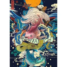 Impetous World Life zamatovo hebké 500 dielne puzzle obrázok 2