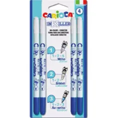 InKilller gumovateľná pero súprava 4ks - Carioca