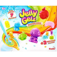Jelly Gelz Lifestyle Deluxe kreatív gélová figúrka set - Simba Toys