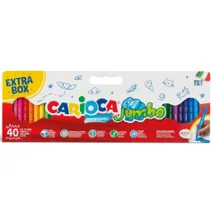 Jumbo 40ks maxi fixky set - Carioca