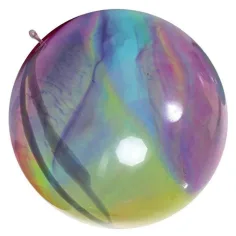 Jumbo Ball 5. séria farebná mramorovoá obrovská lopta 90 cm v rôznych variantoch 1ks obrázok 2
