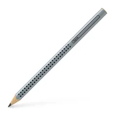 Jumbo Grip grafitová ceruzka B strieborná - Faber-Castell