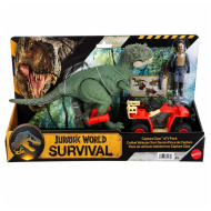 Jurassic World: Herná sada štvorkolka na chytanie dinosaurov - Mattel