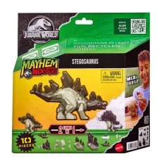 Jurassic World: Mayhem Mix-Ups DIY Mutant dinosaurus Stegosaurus - Mattel