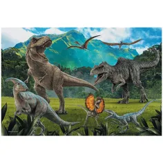 Jurassic World: Puzzle s dinosaurami z Jurassic Park 100ks - Trefl obrázok 2
