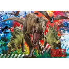 Jurassic World Supercolor 180ks puzzle - Clementoni obrázok 2