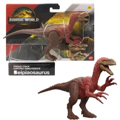 Jurassic World: Znovuzrodenie Frenzy pack Beipiaosaurus dinosaurus figura - Mattel