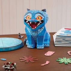 K-Pop Demon Hunters – Derpy tiger a Sussie vták 4D puzzle - Spin Master obrázok 2