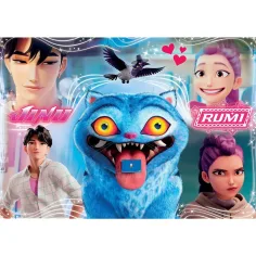 K-Pop démonlovci Derpy a priatelia 104ks SuperColor puzzle – Clementoni obrázok 2