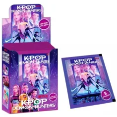 K-Pop démonobranitelia zberateľské nálepky v prekvapivom balení - 1 balenie 5 ks nálepiek