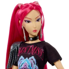 K-Pop Démonskí lovci: Mira módna bábika so zbraňou – Mattel obrázok 4