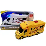 Karavan so zotrvačníkom, so svetelnými a zvukovými efektmi 19 cm vo dvoch variantoch