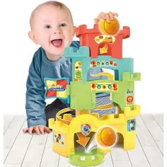 Kaštieľ guličková dráha baby hračka - Clementoni baby obrázok 5