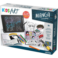Kids Art: Manga Academy kreatív omaľovánka - Lisciani