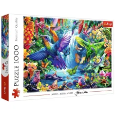 Kolibrík v džungli 1000ks puzzle - Trefl