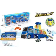 Konvertibilný policajný kamión s funkciami