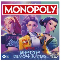 KPop Demon Hunters Monopoly spoločenská hra - Hasbro obrázok 1