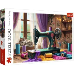 Šijací salón 1000ks puzzle - Trefl