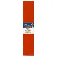 Krepový papier červenej farby 50x200cm