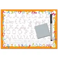 Kresliaca tabuľa s veľkými písmenami - D-Toys