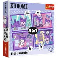Kuromi dni 4 v 1 puzzle - Trefl