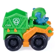 Labková patrola: Dino Movie Rocky mini pretekárske auto 6,4 cm - Spin Master obrázok 2