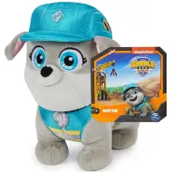 Labková patrola: Rubble a jeho tím Motor plyšová hračka 19 cm - Spin Master