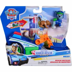 Paw Patrol: Hľadanie a záchrana ťahaného vozidla s figúrkou Rockyho - Spin Master