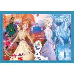 Ľadové kráľovstvo 2. 4 v 1 puzzle - Clementoni obrázok 3