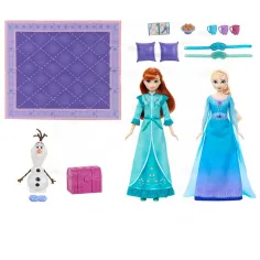 Ľadové kráľovstvo: Kráľovský pyžamový večierok herný set - Mattel obrázok 2