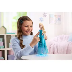 Ľadové kráľovstvo - Spievajúca Elsa bábika s svetelnou show - Mattel obrázok 2