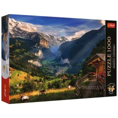 Lauterbrunnen-dolína 1000ks Premium plus kvality puzzle - Trefl
