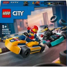 LEGO® City: Gokarty a pretekárske piloty (60400)