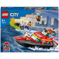 LEGO® City: Hasičská záchranná loď a čln (60373)
